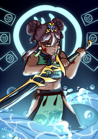 2022 Artfight attack for Wydma